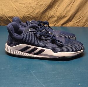 Mens Sz 15 Adidas Pro Bounce 2019 Basketball Shoes Blue White